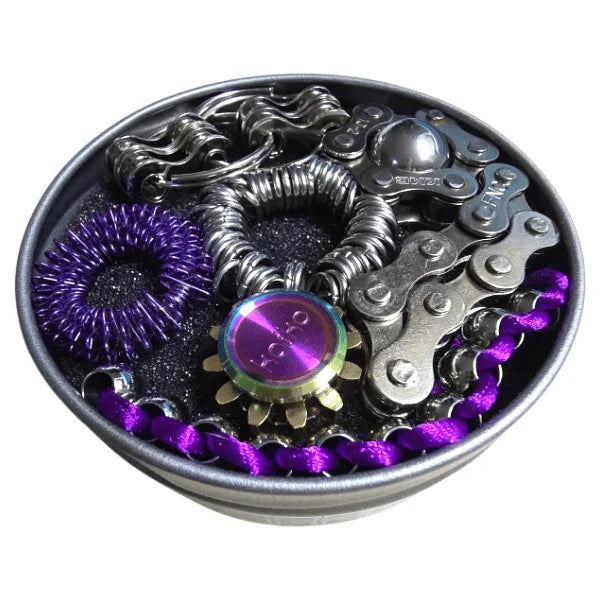 sensory and fidget kits collection image showng a works fidget kit-fun fidgets