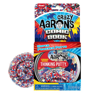 Crazy Aaron's Thinking Putty-Comic Book-4 Inch Tin
