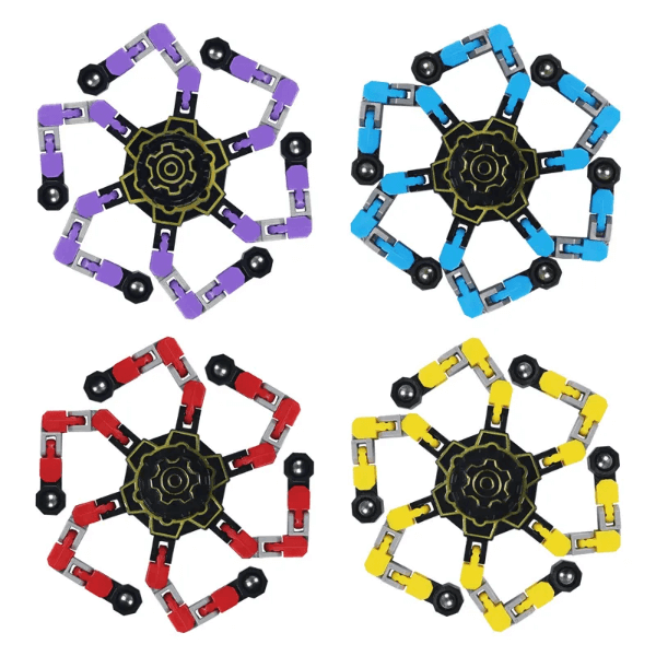 wacky track fidget spinners-fun fidgets