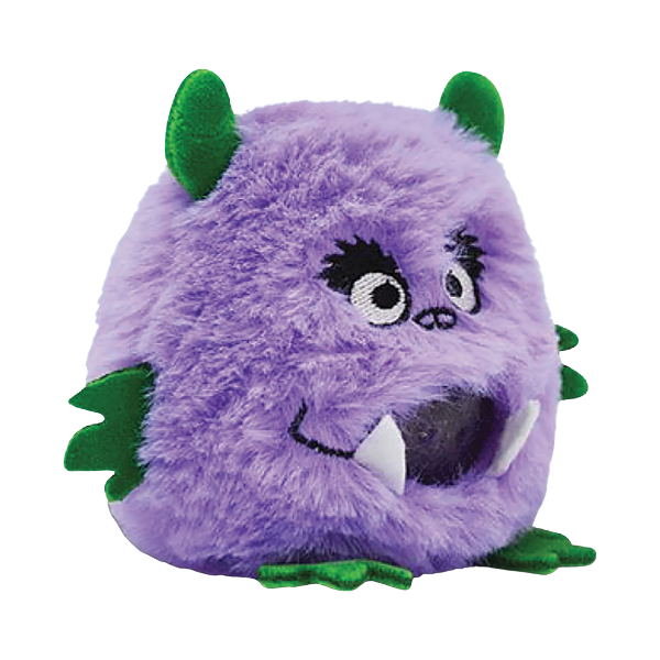 purple plush monster squish ball-fun fidgets