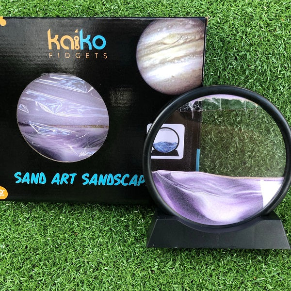  purple Sand Art Seascapes-Kaiko Fidgets-fun fidgets
