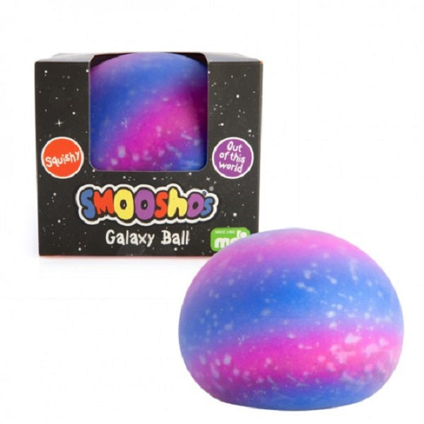 smooshos jumbo galaxy ball in box and out of box-fun fidgets