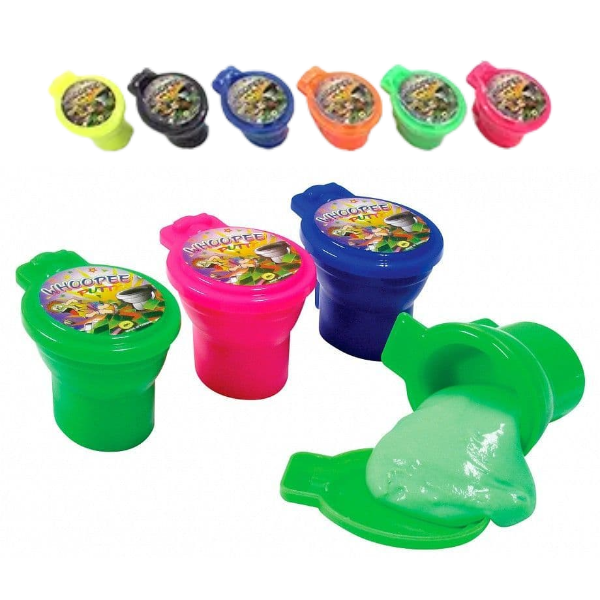 toilet shaped pots of putty-fun fidgets